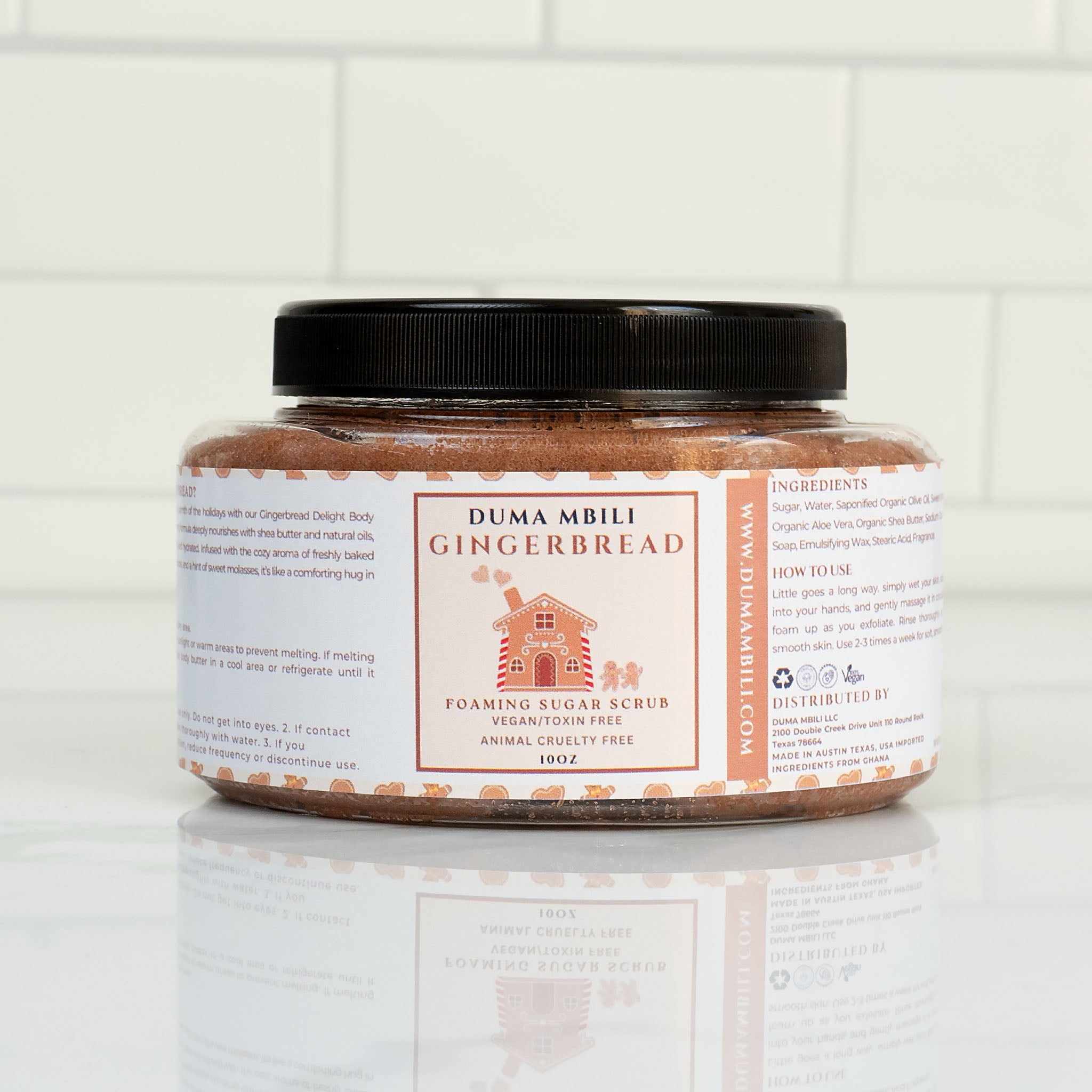 Gingerbread Foaming Sugar Scrub
